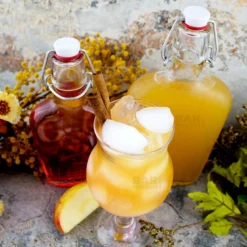 Buy 🔔 BarMan Flask Glass Bottle W/ Swing Top - Available In 8.5 Or 17 Ounce ✔️ -Barman Sales Store flask clear bottle swing top bpc 5 700x700