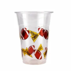 Best Sale ❤️ BarMan Soft Plastic Cups - Football 20 Ct. - 16 Ounce 🔥
