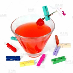 Buy ⌛ BarMan BarConic® Garnish Clips - Multi Color 100 Pack ✨ -Barman Sales Store garnish clips multi colors bpc 800 700x700