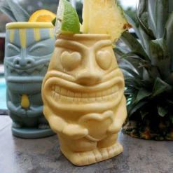 Cheapest 🔔 BarMan BarConic® 12 Oz Tiki Drinkware - Good Luck Heart 😀 -Barman Sales Store good luck heart tiki mug man 1 700x700