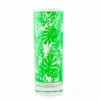 Cheap ✔️ BarMan BarConic® Collins Glass- Tropical Leaves Pattern - 9.5 Ounce 🛒