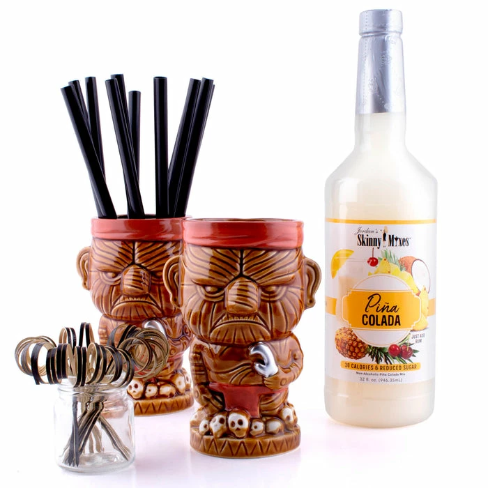 Cheapest ❤️ BarMan Tiki Bar Gift Set - Head Hunter ✔️ 1 Cheapest ❤️ BarMan Tiki Bar Gift Set - Head Hunter ✔️
