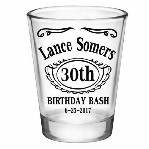 Coupon ❤️ BarMan CUSTOMIZABLE - 1.75oz Clear Shot Glass - Birthday Bash 😍 1 Coupon ❤️ BarMan CUSTOMIZABLE - 1.75oz Clear Shot Glass - Birthday Bash 😍