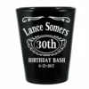 Coupon 🥰 BarMan CUSTOMIZABLE - 1.75oz Black Shot Glass - Birthday Bash 💯