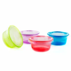 Flash Sale 👍 BarMan Jello Shot Cups W/Lids - Multi Color - 2 Ounce - 50 Pack ⭐
