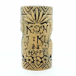 Best Pirce 😍 BarMan BarConic® Tiki Mug - Kon Tiki Rock - 20 Ounce ⭐ -Barman Sales Store kon tiki mug tan BPC back 700x700