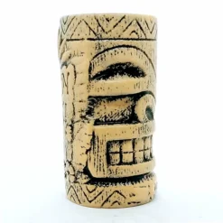 Best Pirce 😍 BarMan BarConic® Tiki Mug - Kon Tiki Rock - 20 Ounce ⭐ -Barman Sales Store kon tiki mug tan BPC side 700x700