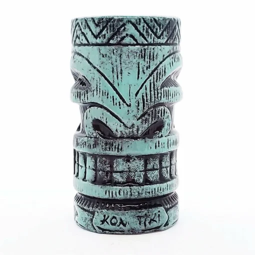 Best Pirce ✨ BarMan BarConic® Tiki Mug - Kon Tiki Teal - 20 Ounce ✔️ 7 Best Pirce ✨ BarMan BarConic® Tiki Mug - Kon Tiki Teal - 20 Ounce ✔️ -Barman Sales Store kon tiki mug teal BPC front 700x700