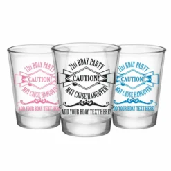 Best reviews of ✔️ BarMan Customizable 1.75 Oz. Clear Shot Glass- 21st Bday Party- May Cause Hangover! - AYN 🎉