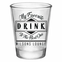 Discount 😍 BarMan Customizable 1.75 Oz. Clear Shot Glass- My Favorite Drink Is The Next One - AYN 💯 -Barman Sales Store lg gw 5114 ayn drink web 2 700x700