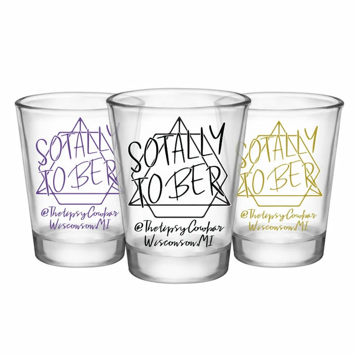 Flash Sale 😍 BarMan Customizable 1.75 Oz. Clear Shot Glass- Sotally Tober - AYN 🧨 1 Flash Sale 😍 BarMan Customizable 1.75 Oz. Clear Shot Glass- Sotally Tober - AYN 🧨