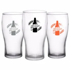 Flash Sale ✔️ BarMan CUSTOMIZABLE - 20oz Imperial Pub Glass- Company1 🧨