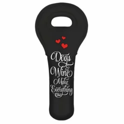 Buy 🌟 BarMan CUSTOMIZABLE Wine Tote - ✔️ Dogs & Wine ✨