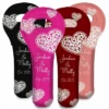 Deals ❤️ BarMan ADD YOUR NAME Wine Totes - Heart Pattern - Several Color Options ✔️
