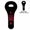 Coupon 🔔 BarMan ADD YOUR NAME Wine Tote - Love Design ⭐