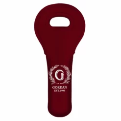 Deals 🧨 BarMan ADD YOUR NAME Wine Totes - Monogram Design - Several Color Options 👏 -Barman Sales Store lg wt 67 mono custom monogram wine bottle carrier red 700x700