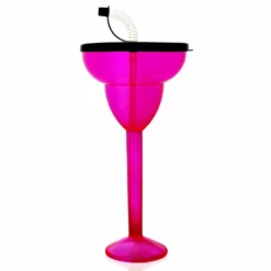 Wholesale ✨ BarMan BarConic®Drinkware - Margarita Party Yard - Pink - 24 Ounce ⭐