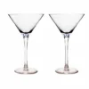 Top 10 ⌛ BarMan 9 Ounce Diamond Martini Glasses - 2 Pack ❤️