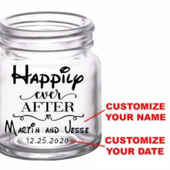 Discount 🎁 BarMan CUSTOMIZABLE - 2oz Clear Mini Mason Jar Shot Glass - Disney 👍 -Barman Sales Store mini mason disney web cus 700x700