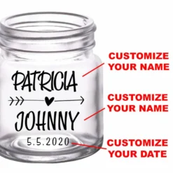 Best Sale 👍 BarMan CUSTOMIZABLE - 2oz Clear Mini Mason Jar Shot Glass - Heart Arrow ⌛ 4 Best Sale 👍 BarMan CUSTOMIZABLE - 2oz Clear Mini Mason Jar Shot Glass - Heart Arrow ⌛ -Barman Sales Store mini mason heart arrow web cus 700x700