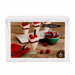 Cheap ⭐ BarMan Square Mini Mimosa Flute - 6 Ct. - 3 Ounce ✔️ -Barman Sales Store mini mimosa flute clean2 700x700