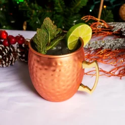 Promo 🎁 BarMan BarConic® ✔️ Hammered Moscow Mule Mug - Copper Plated 18oz ✔️ -Barman Sales Store mule cup4 a8cf8b58 d973 4a3a 9afe baf3ec916adf 700x700