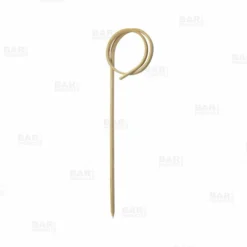Flash Sale 🎁 BarMan BarConic® Ring Bamboo Cocktail Picks (Pack Of 100) ⭐ -Barman Sales Store natual bamboo cocktail pick 700x700