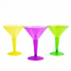 Best reviews of 🎉 BarMan 2 Piece Martini Glasses - Assorted Neon - 12 Count - 9 Ounce 🤩