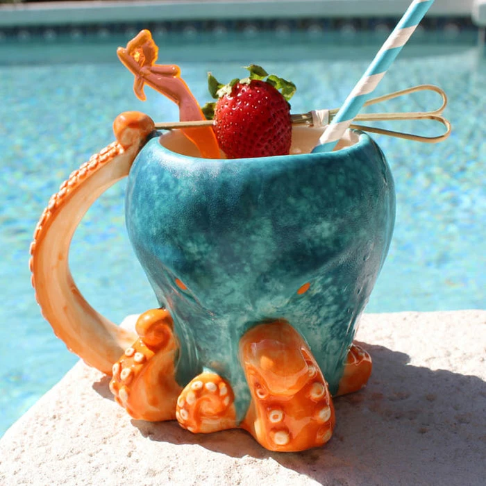 Top 10 🧨 BarMan BarConic® Tiki Drinkware - Octopus - 15 Oz. ⌛ 2 Top 10 🧨 BarMan BarConic® Tiki Drinkware - Octopus - 15 Oz. ⌛ - Image 2
