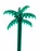 Outlet ⭐ BarMan BarConic® Green Palm Tree Stirrers - 7" - Pack Of 200 ✔️ 5 Outlet ⭐ BarMan BarConic® Green Palm Tree Stirrers - 7" - Pack Of 200 ✔️ -Barman Sales Store palm tree