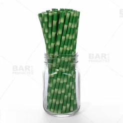 Top 10 ❤️ BarMan BarConic® Eco-Friendly Paper Straws - Bamboo - 100 Pack ❤️
