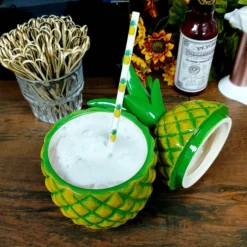 Best reviews of ✔️ BarMan BarConic® Tiki Drinkware - Pineapple Stand - 14 Ounce ⌛ -Barman Sales Store pineapple stand tiki mug 4 700x700