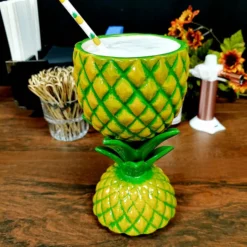 Best reviews of ✔️ BarMan BarConic® Tiki Drinkware - Pineapple Stand - 14 Ounce ⌛ -Barman Sales Store pineapple stand tiki mug 5 700x700