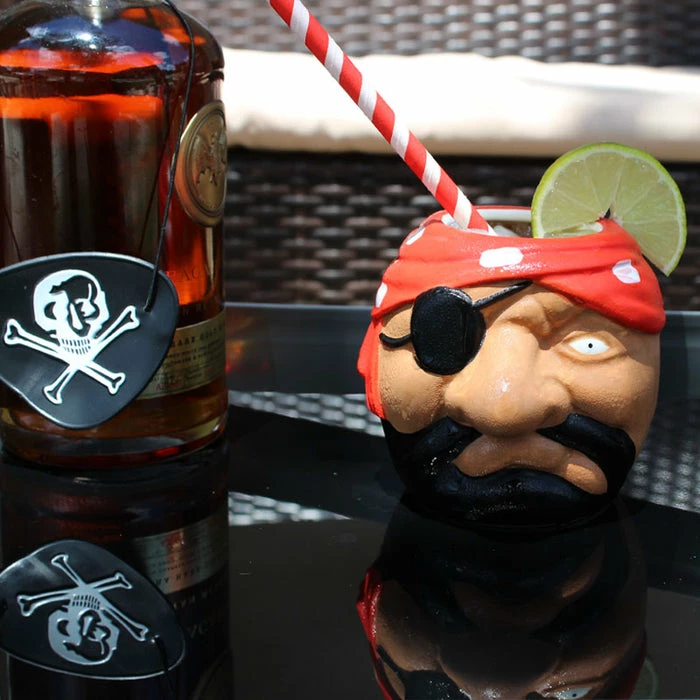 Hot Sale ✨ BarMan BarConic® Tiki Drinkware - Pirate - 16 Oz. ✔️ 2 Hot Sale ✨ BarMan BarConic® Tiki Drinkware - Pirate - 16 Oz. ✔️ - Image 2