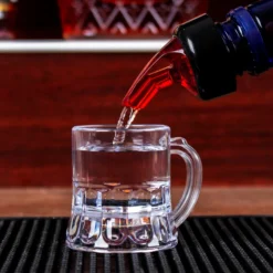 Wholesale 👍 BarMan BarConic® Plastic Mug Shot - 1.5 Ounce 👍 -Barman Sales Store plastic mug shot scene2 700x700