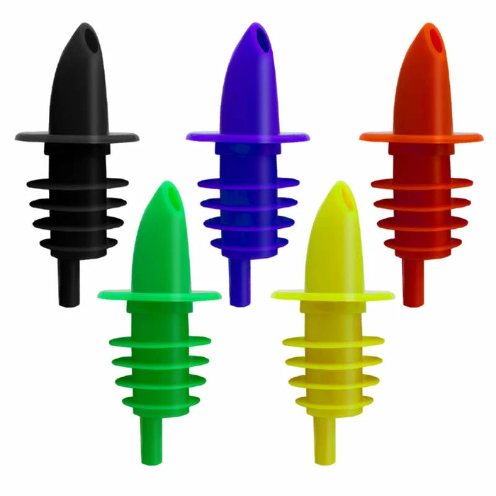 Cheapest ๐ BarMan Liquor Pourers - Plastic W/ Color Options (Dozen Pack) ๐ 1 Cheapest ๐ BarMan Liquor Pourers - Plastic W/ Color Options (Dozen Pack) ๐
