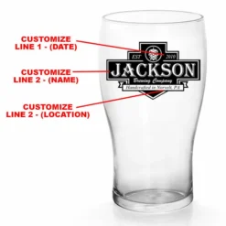 Discount 🛒 BarMan CUSTOMIZABLE - 20oz Imperial Pub Glass - Brewing Company Badge 🧨 4 Discount 🛒 BarMan CUSTOMIZABLE - 20oz Imperial Pub Glass - Brewing Company Badge 🧨 -Barman Sales Store pub glass brewing co web 1 700x700