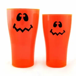 Best Sale 👍 BarMan Wacky Jack O'Lantern Polycarbonate Cup - Neon Orange - 2 Sizes Available ✔️