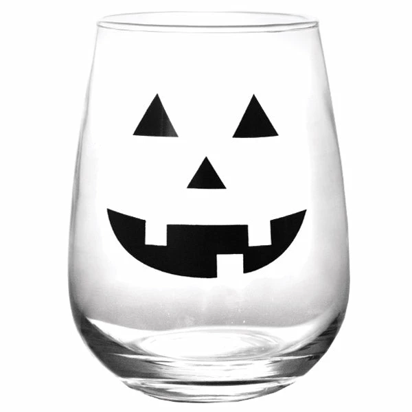Best deal 🧨 BarMan Halloween Jack O'Lantern Stemless Wine Glasses 🥰 6 Best deal 🧨 BarMan Halloween Jack O'Lantern Stemless Wine Glasses 🥰 - Image 6