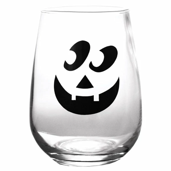 Best deal 🧨 BarMan Halloween Jack O'Lantern Stemless Wine Glasses 🥰 7 Best deal 🧨 BarMan Halloween Jack O'Lantern Stemless Wine Glasses 🥰 - Image 7