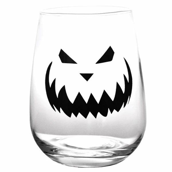Best deal 🧨 BarMan Halloween Jack O'Lantern Stemless Wine Glasses 🥰 9 Best deal 🧨 BarMan Halloween Jack O'Lantern Stemless Wine Glasses 🥰 - Image 9
