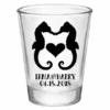 New 👏 BarMan CUSTOMIZABLE - 1.75oz Clear Wedding Shot Glass - Seahorse Love 🌟