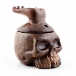 Cheapest ⭐ BarMan BarConic® Tiki Drinkware - Skull Bowl - 14 Ounce 👍 -Barman Sales Store skull bowl clean2 700x700