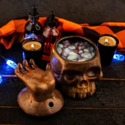 Cheapest ⭐ BarMan BarConic® Tiki Drinkware - Skull Bowl - 14 Ounce 👍 -Barman Sales Store skull bowl scene2 700x700