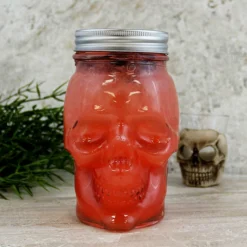 Cheap ✨ BarMan BarConic® Skull Mason Jar With Lid - 16 Ounce ✔️ -Barman Sales Store skull mason mug lid bpc 5 700x700