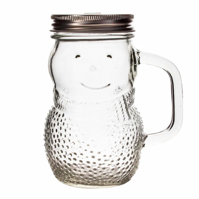 Best Pirce 🥰 BarMan BarConic® Snowman Mason Jar W/handle - 16 Ounce ⌛ 1 Best Pirce 🥰 BarMan BarConic® Snowman Mason Jar W/handle - 16 Ounce ⌛
