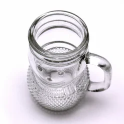 Outlet 🔔 BarMan BarConic® Snowman Mason Jar - 4 Ounce ⌛ -Barman Sales Store snowman shot glass 3 700x700