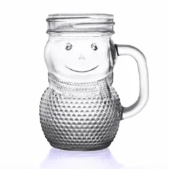 Outlet 🔔 BarMan BarConic® Snowman Mason Jar - 4 Ounce ⌛