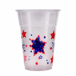 Best reviews of ❤️ BarMan Soft Plastic Cups - Stars 20 Ct. - 16 Ounce 🌟