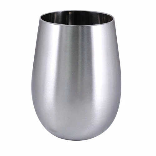 Flash Sale ⌛ BarMan Stemless Wine Glass - Stainless Steel - 18 Ounce 💯 1 Flash Sale ⌛ BarMan Stemless Wine Glass - Stainless Steel - 18 Ounce 💯